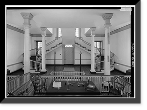 Delaware State House, East side of The Green, Dover, Kent County, DE - 5, Vintage Print