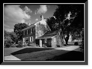 Historic Framed Print, Aspendale, Route 300 (Downs Chapel), Kenton vicinity, Kent County, DE,  17-7/8" x 21-7/8"