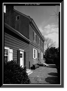 Historic Framed Print, Aspendale, Route 300 (Downs Chapel), Kenton vicinity, Kent County, DE - 8,  17-7/8" x 21-7/8"