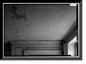 Historic Framed Print, Matthew Lowber House, North Main Street, Magnolia, Kent County, DE - 6,  17-7/8" x 21-7/8"