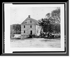 Noxontown Mill, Noxontown Road (County Road 38), Middletown vicinity, New Castle County, DE - 21, Antique Print