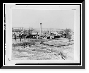 Curtis Paper Mill, Route 72, Newark, New Castle County, DE - 13 Classic, Antique Print