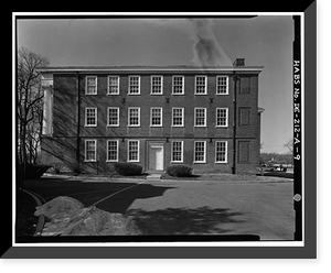 Old College Historic District, Old College, West Main Street at South College, Newark, New Castle County, DE - 9, Historic Print