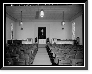 White Clay Creek Presbyterian Church, Robert Kirkwood Highway & Polly Drummond Hill Road, Newark vicinity, New Castle County, DE - 4 Classic, Antique Print