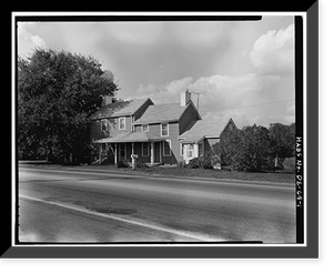 Robert Ferguson House, 636 Chestnut Hill Road, Newark vicinity, New Castle County, DE, Antique Poster