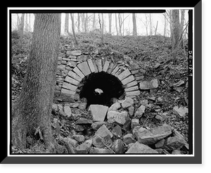 Historic Framed Print, New Castle & Frenchtown Railroad, New Castle, New Castle County, DE - 9,  17-7/8" x 21-7/8"