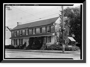 Vintage Building Photo - Newport, Delaware - Myers House, Market