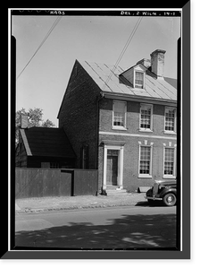 Jacob Starr House, 1310 North King Street, Wilmington, New Castle County, DE, Antique Wall Art