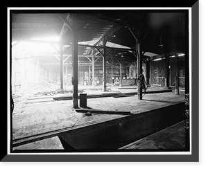 Wilmington & Northern Railroad, Repair Shop, Beech Street, Wilmington, New Castle County, DE - 3, Antique Poster