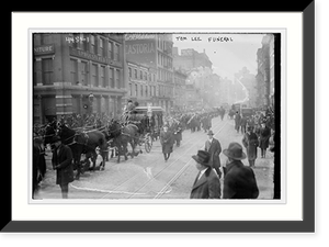 Vintage Americana Print - Tom Lee Funeral - Historic Wall Art Gift