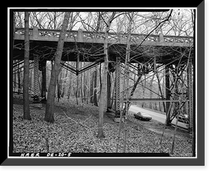Augustine Bridge, Brandywine River, Augustine Cutoff, Wilmington, New Castle County, DE - 5, Vintage Wall Art