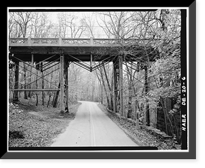Augustine Bridge, Brandywine River, Augustine Cutoff, Wilmington, New Castle County, DE - 6, Historic Reproduction