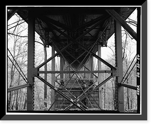 Augustine Bridge, Brandywine River, Augustine Cutoff, Wilmington, New Castle County, DE - 24, Historic Reproduction