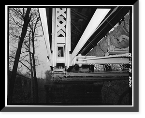 Augustine Bridge, Brandywine River, Augustine Cutoff, Wilmington, New Castle County, DE - 30, Antique Wall Art