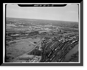 Northeast Railroad Corridor, Amtrak Route between Maryland/Delaware & Delaware/, Wilmington, New Castle County, DE - 12 Classic, Historic Reproduction
