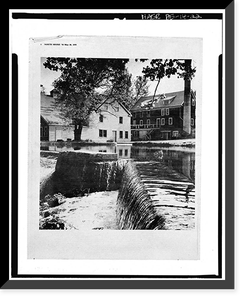 Garrett Snuff Mill, Route 82, Yorklyn, New Castle County, DE - 22, Vintage Print
