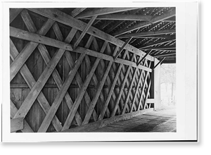 Vintage Building Photo - Ashland, Delaware - Covered Bridge (3)