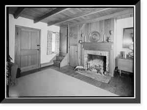 Historic Framed Print, Ship-Carpenter's House, Main Street, Bethel, Sussex County, DE - 2,  17-7/8" x 21-7/8"