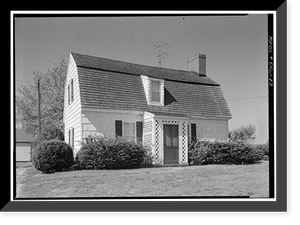 Thomas Maull House, 542 Pilot Town Road, Lewes, Sussex County, DE - 2, Antique Poster
