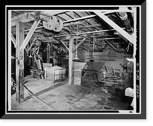 Houston-White Company Mill & Basket Factory, Main Street & Railroad Avenue, Millsboro, Sussex County, DE - 16 Classic, Vintage Print