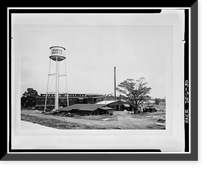 Houston-White Company Mill & Basket Factory, Main Street & Railroad Avenue, Millsboro, Sussex County, DE - 30, Antique Poster