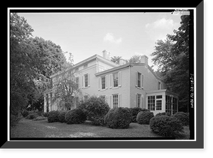 Historic Framed Print, Causey House, 2 Causey Avenue, Milford, Sussex County, DE,  17-7/8" x 21-7/8"