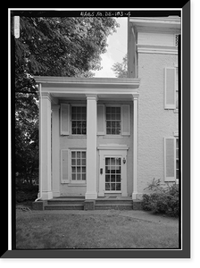 Historic Framed Print, Causey House, 2 Causey Avenue, Milford, Sussex County, DE - 4,  17-7/8" x 21-7/8"