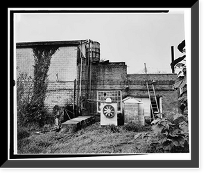 Historic Framed Print, Milford Ice & Coal Company, 18 Maple Avenue, Milford, Sussex County, DE - 4,  17-7/8" x 21-7/8"