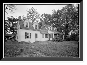 Historic Framed Print, Walnut Landing (House), State Road 79, Woodland vicinity, Sussex County, DE,  17-7/8" x 21-7/8"