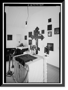 Elevation of the Holy Cross Russian Orthodox Church, South Naknek, Bristol Bay Borough, AK - 5, Vintage Wall Art