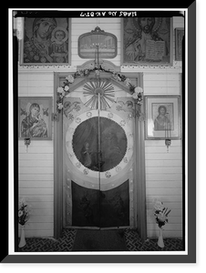 St. John the Baptist Russian Orthodox Church, Naknek, Bristol Bay Borough, AK - 7, Vintage Print