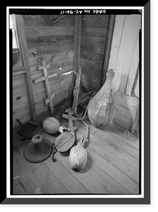 Russian Orthodox Church, Savonoski-Abandon City, King Salmon vicinity, Bristol Bay Borough, AK - 11, Historic Print