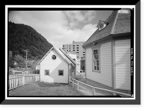 St. Nicholas Russian Orthodox Church, Priest's House, 326 Fifth Street, Juneau, Juneau Borough, AK, Antique Print
