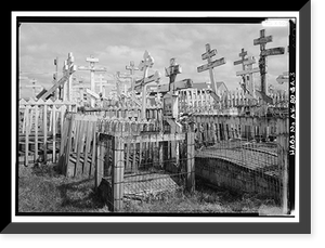 St. Jacob Russian Orthodox Church, Churchyard, Napaskiak, Bethel Census Area, AK - 3, Antique Wall Art