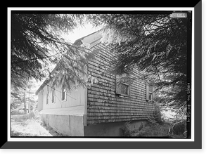 Historic Framed Print, St. Michael the Archangel Russian Orthodox Church, Lake Avenue, Cordova, Valdez-Cordova Census Area, AK - 4,  17-7/8" x 21-7/8"