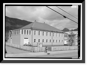 Russian Bishop's House, Lincoln & Monastery Streets, Sitka, Sitka Borough, AK, Vintage Poster