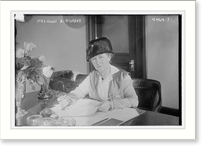 Black & White Photo - Mrs. Ellen A. O'Grady - Vintage Wall Art Gift