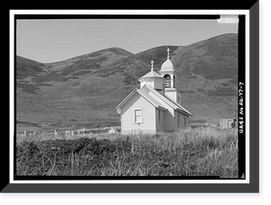 Ascension of Our Lord Russian Orthodox Church, Karluk, Kodiak Island Borough, AK - 7 Classic, Vintage Wall Art