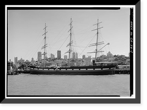 Ship BALCLUTHA, 2905 Hyde Street Pier, San Francisco, San Francisco County, CA, Historic Reproduction