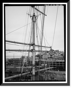 Ship BALCLUTHA, 2905 Hyde Street Pier, San Francisco, San Francisco County, CA - 30, Vintage Wall Art