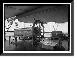 Ship BALCLUTHA, 2905 Hyde Street Pier, San Francisco, San Francisco County, CA - 52, Vintage Print
