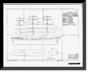 Ship BALCLUTHA, 2905 Hyde Street Pier, San Francisco, San Francisco County, CA - 141, Antique Wall Art