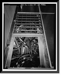 Vandenberg Air Force Base, Space Launch Complex 3, Launch Operations Building, Napa & Alden Roads, Lompoc, Santa Barbara County, CA - 104, Antique Print