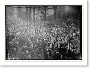 Vintage Photo Print - Vegetable market, Hamburg - Antique Wall Decor Print