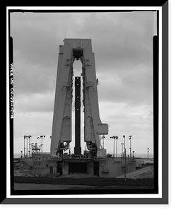 Vandenberg Air Force Base, Space Launch Complex 3, Launch Pad 3 West, Napa & Alden Roads, Lompoc, Santa Barbara County, CA - 14, Antique Poster