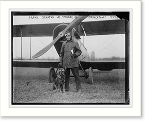 Black & White Photo - Frank Stanton, & Prince of Princeton