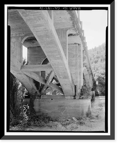 Chili Bar Bridge, Spanning South Fork of American River at State Hig, Placerville vicinity, El Dorado County, CA - 16, Historic Reproduction