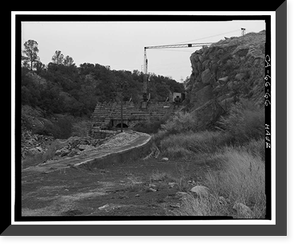 Folsom Powerhouse, Adjacent to American River, Folsom vicinity, Sacramento County, CA - 66 Classic, Antique Wall Art