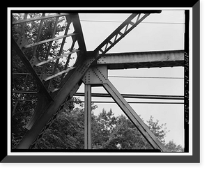 Palisado Avenue Bridge, Spanning Farmington River at State Route 159, Windsor, Hartford County, CT - 8, Antique Poster