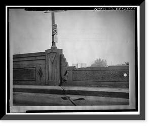 Heald Street Bridge, Spanning Conrail Railroad on South Heald Street (U, Wilmington vicinity, New Castle County, DE - 17, Vintage Poster